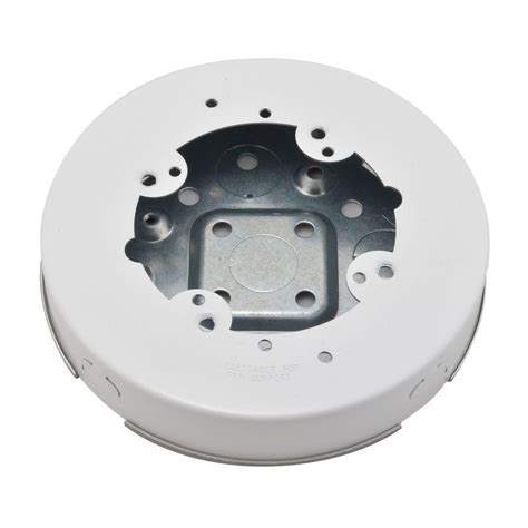 5.6 inch diameter junction box|shallow round exterior electrical box.